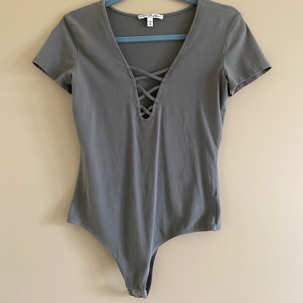 Green Short Sleeve Express Bodysuit